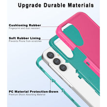 Load image into Gallery viewer, Petocase for Samsung Galaxy A15 5G Phone Case,Shockproof Dust/Drop Proof 3-Layer Protective Heavy Duty Durable Rugged Hybrid Cover for Galaxy A15 5G,Pink
