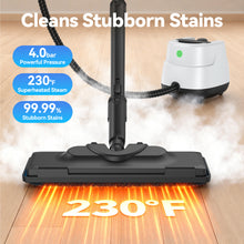 Load image into Gallery viewer, Hivroo Steam Cleaner,Multi-Surface Steam for Deep Cleaning Home, Kitchen, Floor, Window, Pet hair, Carpet, Tile, Grout
