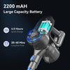UMLo Cordless Vacuum Cleaner, 6-in-1 Lightweight Stick Vacuum for Hard Floor Carpet Pet Hair
