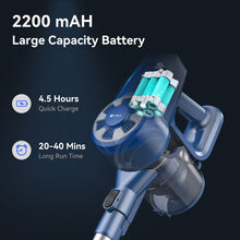 Load image into Gallery viewer, UMLO Cordless Vacuum Cleaner Lightweight Stick Vacuum for Hard Floor Carpet Pet Hair
