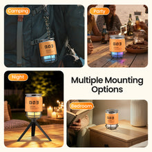 Load image into Gallery viewer, TOLENFUL LED Camping Lantern with Bluetooth Speaker,Portable Waterproof Tent Light for Outdoor Camping,Hiking,Emergency
