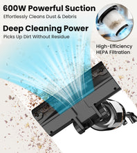 Load image into Gallery viewer, YOMA Corded Vacuum Cleaner, 20Kpa Powerful Suction Stick Vacuum With 16Ft Cord, 2 in 1 Lightweight Vacuum Cleaner for Hard Floor Pet Hair
