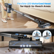 Load image into Gallery viewer, YOMA Cordless Vacuum Cleaner, 6 in 1 Lightweight Handheld&amp;Stick Vacuum for Home Hard Floor Carpet Pet Hair
