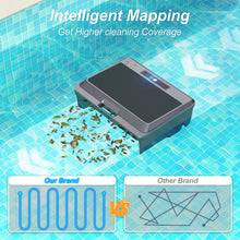 Load image into Gallery viewer, Upgraded Solar Powered Robotic Pool Skimmer Surface Cleaner with Remote Control Dual Charging Options Smart Obstacle Avoidance
