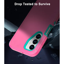 Load image into Gallery viewer, Petocase for Samsung Galaxy A15 5G Phone Case,Shockproof Dust/Drop Proof 3-Layer Protective Heavy Duty Durable Rugged Hybrid Cover for Galaxy A15 5G,Pink
