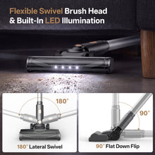 Load image into Gallery viewer, YOMA Cordless Stick Vacuum Cleaner,Lightweight Self-standing Vacuum for Home Pet Hair Carpet Hardwood Floor
