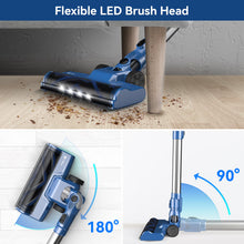 Load image into Gallery viewer, UMLO Cordless Vacuum Cleaner Lightweight Stick Vacuum for Hard Floor Carpet Pet Hair
