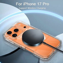 Load image into Gallery viewer, Petocase for iPhone 18 Pro Case / iPhone 17 Pro Case,Clear [Non Yellowing] [Compatible with Mag-safe] Shockproof Protection Rugged Heavy Duty 6.3'' Cover,Clear
