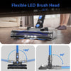 UMLo Cordless Vacuum Cleaner, 6-in-1 Lightweight Stick Vacuum for Hard Floor Carpet Pet Hair