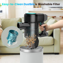 Load image into Gallery viewer, YOMA Cordless Vacuum Cleaner,Ultra-Lightweight Stick Vacuum,40mins Runtime,6 in 1 Powerful Handheld Vacuum for Home Hard Floor Carpet Pet Hair
