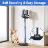 UMLo Cordless Vacuum Cleaner, 6-in-1 Lightweight Stick Vacuum for Hard Floor Carpet Pet Hair