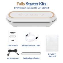 Load image into Gallery viewer, Wnkim Vacuum Sealer Machine, Air Sealing Food Vacuum Sealer for Food Storage
