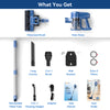 UMLO Cordless Vacuum Cleaner Lightweight Stick Vacuum for Hard Floor Carpet Pet Hair