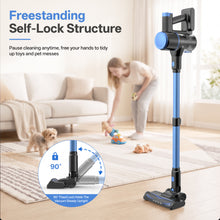 Load image into Gallery viewer, YOMA Cordless Stick Vacuum Cleaner,Lightweight Self-standing Vacuum for Home Pet Hair Carpet Hardwood Floor
