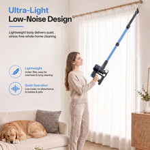Load image into Gallery viewer, YOMA Cordless Stick Vacuum Cleaner,Lightweight Self-standing Vacuum for Home Pet Hair Carpet Hardwood Floor
