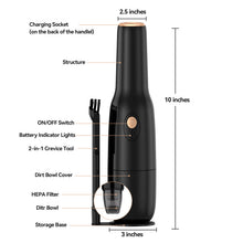 Load image into Gallery viewer, YOMA Cordless Handheld Vacuum Cleaner Portable,Powerful Suction For Home Pet Car
