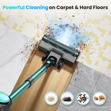 Load image into Gallery viewer, YOMA Cordless Vacuum Cleaner,Ultra-Lightweight Stick Vacuum,40mins Runtime,6 in 1 Powerful Handheld Vacuum for Home Hard Floor Carpet Pet Hair

