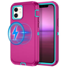 Load image into Gallery viewer, Petocase for iPhone 12/iPhone 12 Pro Case,Shockproof Rugged Full Body Protection Heavy Duty Dust/Drop Proof 3-Layer Cover Case for iPhone 12/iPhone 12 Pro Case 6.1 inch
