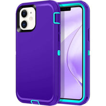 Load image into Gallery viewer, Petocase for iPhone 11 Case,Heavy Duty Rugged Shockproof Dust/Drop Proof 3-Layer Full Body Protection Durable 6.1 inch Phone Case

